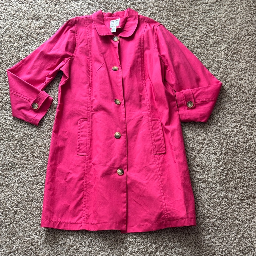 Women's Old Navy trench Pink Coat